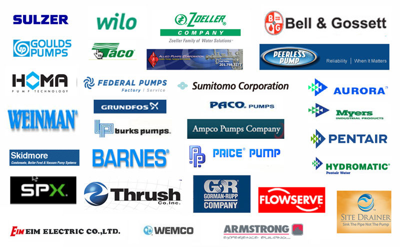 Brands we have provided electric motor repair for